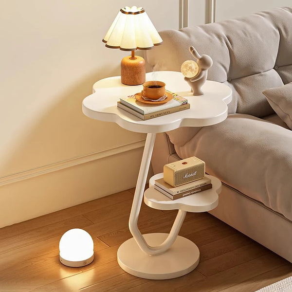 Elegant Sofa Side Table Modern Luxury Italian Simple Coffee Table Design Aesthetic Tavolino Da Salotto Living Room Furniture